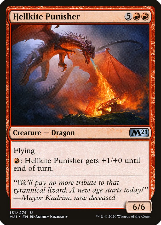 Hellkite Punisher [Core Set 2021] | Game Grid - Logan