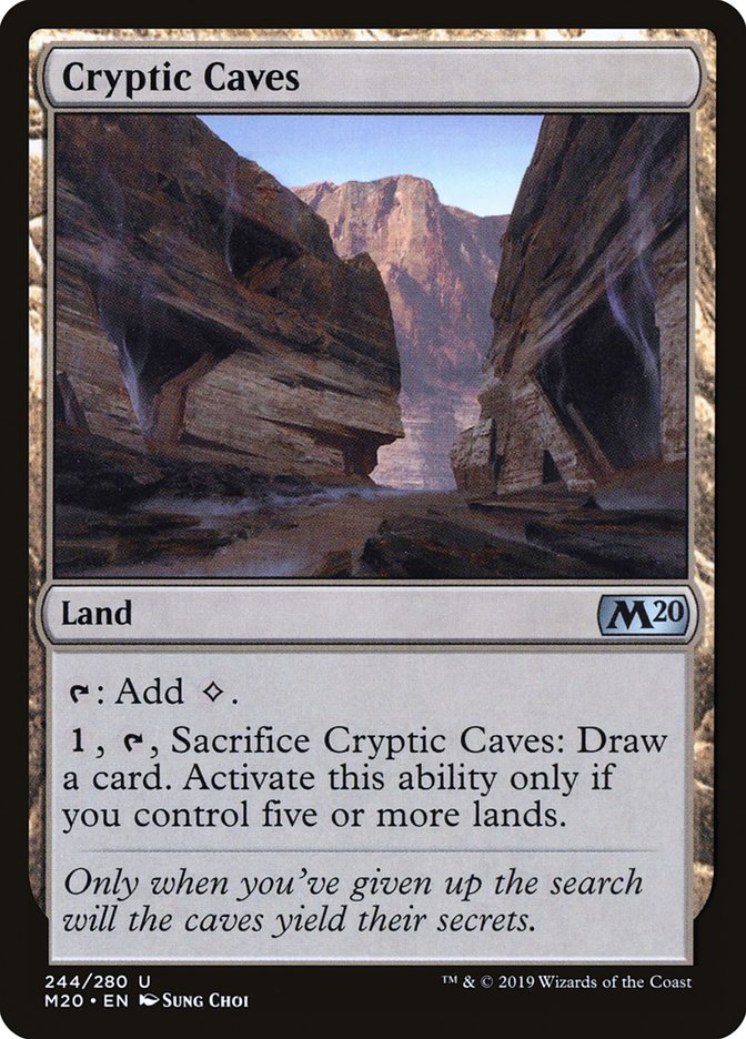 Cryptic Caves [Core Set 2020] | Game Grid - Logan