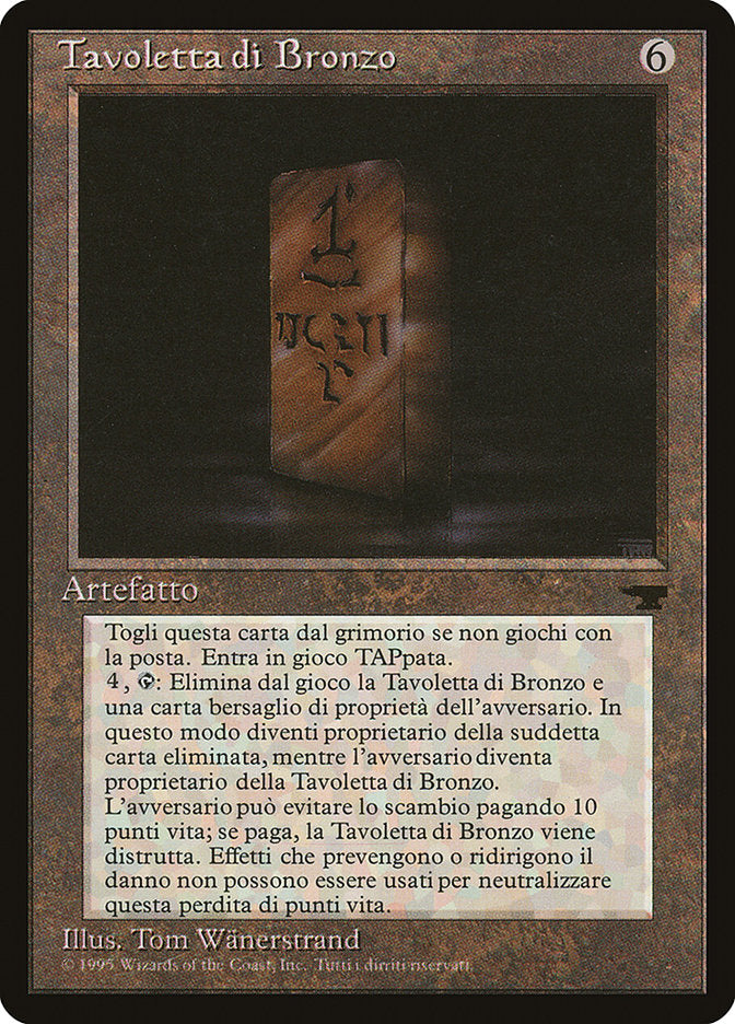 Bronze Tablet (Italian) - "Tavoletta di Bronzo" [Rinascimento] | Game Grid - Logan