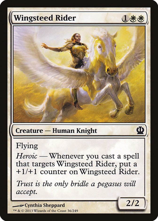 Wingsteed Rider [Theros] | Game Grid - Logan