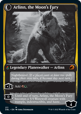 Arlinn, the Pack's Hope // Arlinn, the Moon's Fury [Innistrad: Double Feature] | Game Grid - Logan