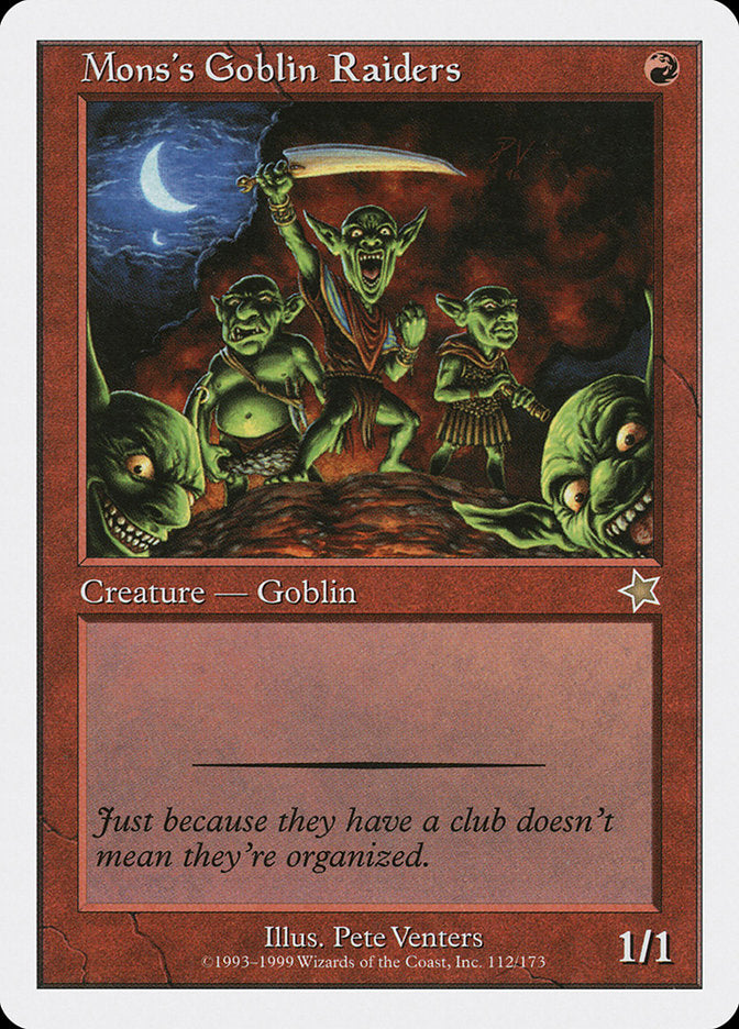 Mons's Goblin Raiders [Starter 1999] | Game Grid - Logan