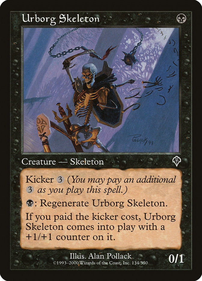 Urborg Skeleton [Invasion] | Game Grid - Logan