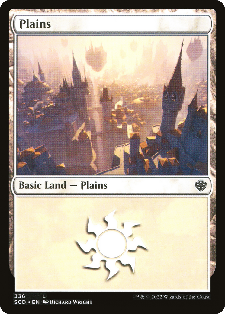 Plains (336) [Starter Commander Decks] | Game Grid - Logan