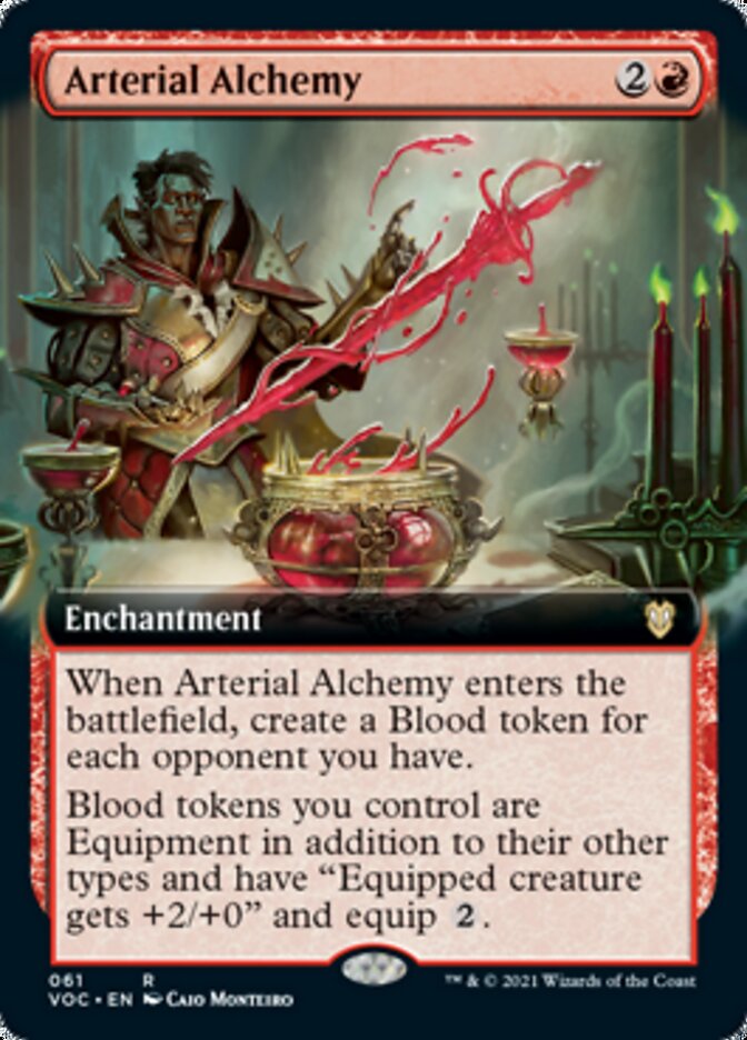 Arterial Alchemy (Extended Art) [Innistrad: Crimson Vow Commander] | Game Grid - Logan
