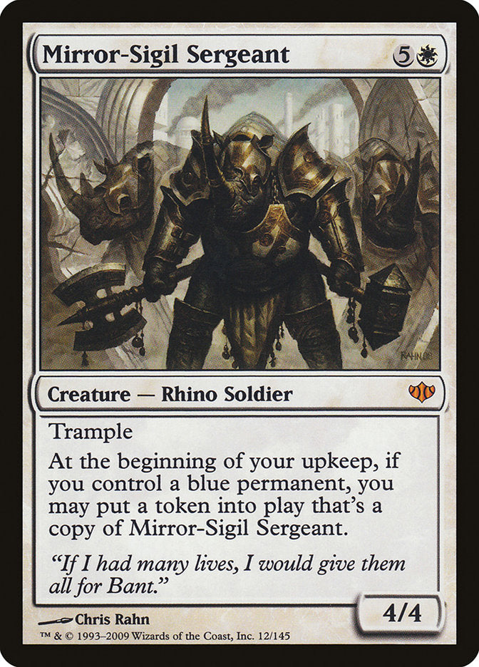 Mirror-Sigil Sergeant [Conflux] | Game Grid - Logan