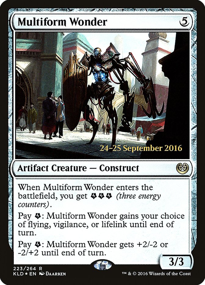 Multiform Wonder [Kaladesh Prerelease Promos] | Game Grid - Logan