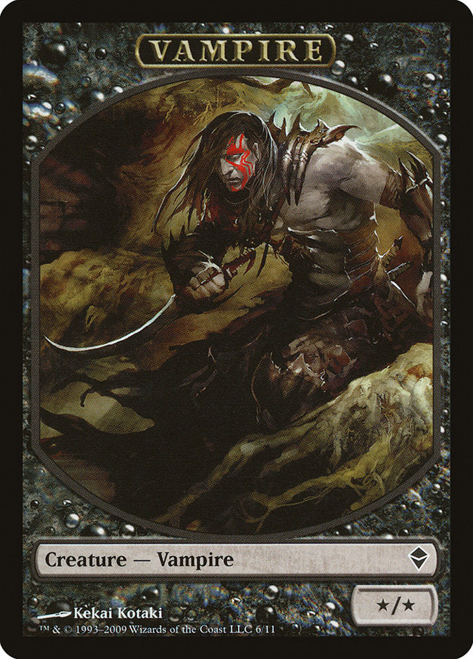 Vampire Token [Zendikar Tokens] | Game Grid - Logan