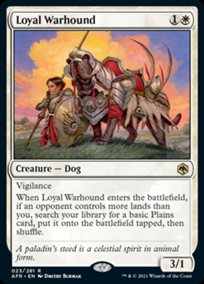 Loyal Warhound [Dungeons & Dragons: Adventures in the Forgotten Realms] | Game Grid - Logan