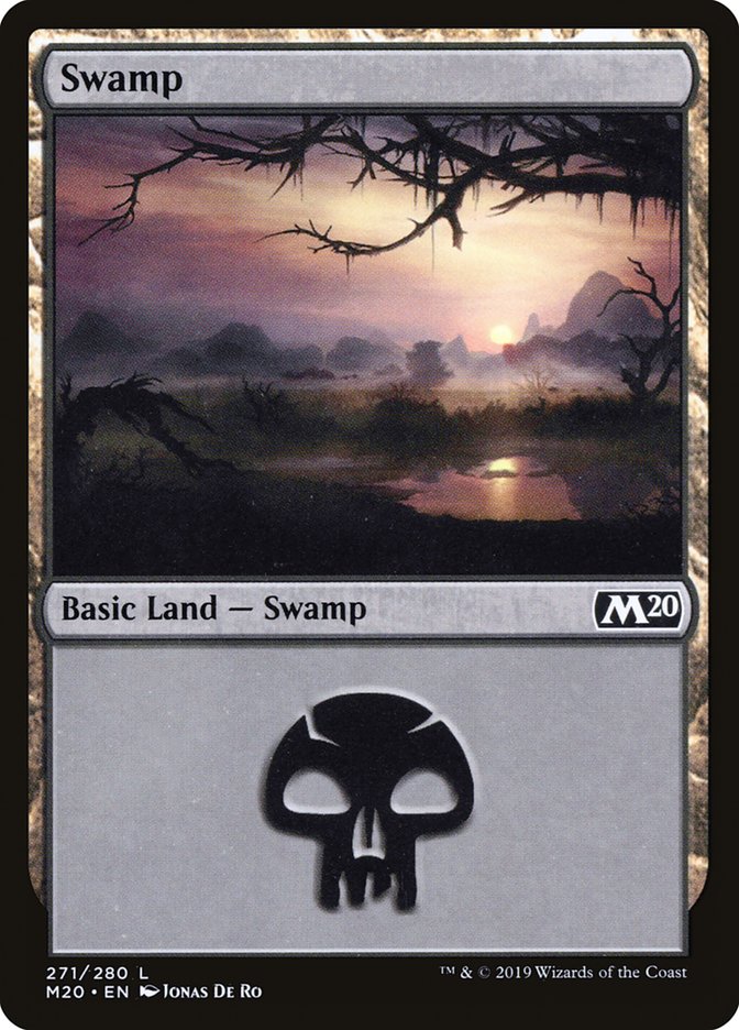 Swamp (271) [Core Set 2020] | Game Grid - Logan