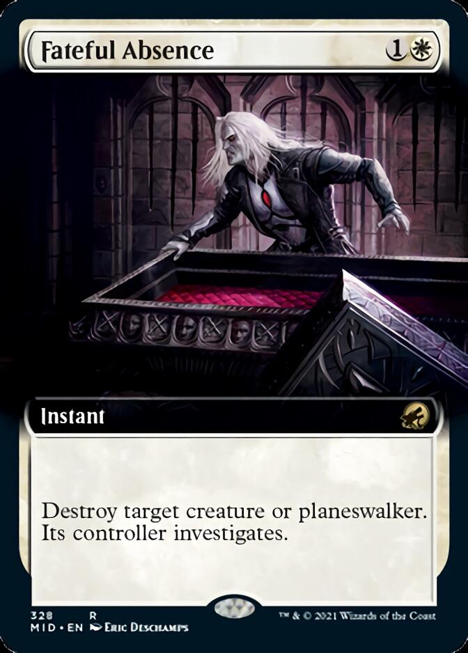 Fateful Absence (Extended Art) [Innistrad: Midnight Hunt] | Game Grid - Logan