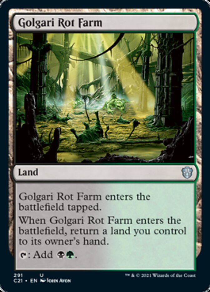 Golgari Rot Farm [Commander 2021] | Game Grid - Logan