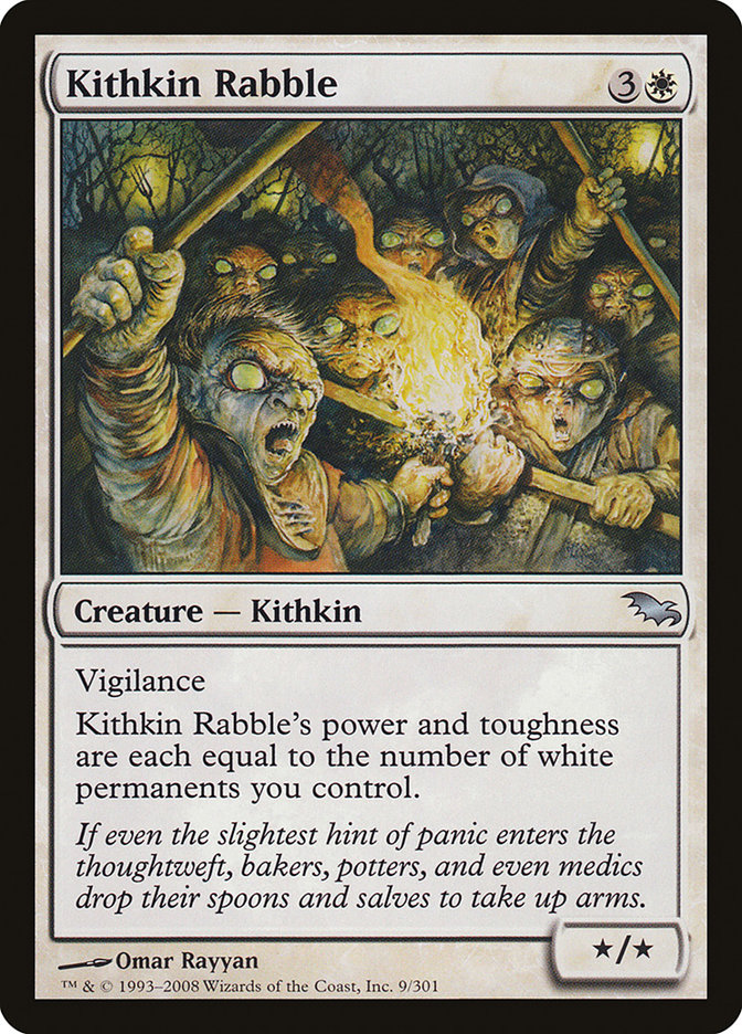 Kithkin Rabble [Shadowmoor] | Game Grid - Logan