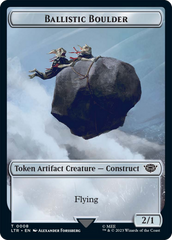 Ballistic Boulder // Food Token (11) Double-Sided Token [The Lord of the Rings: Tales of Middle-Earth Tokens] | Game Grid - Logan