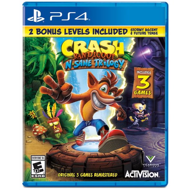 Crash Bandicoot N Sane Trilogy - Playstation 4 (New/ PS4) | Game Grid - Logan