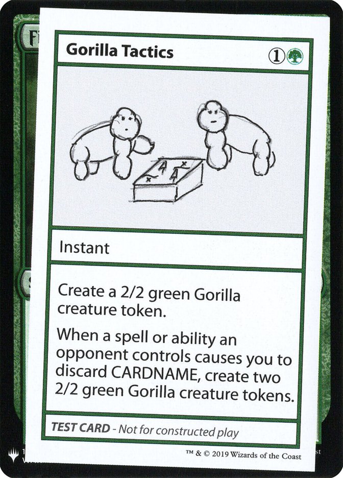 Gorilla Tactics [Mystery Booster Playtest Cards] | Game Grid - Logan