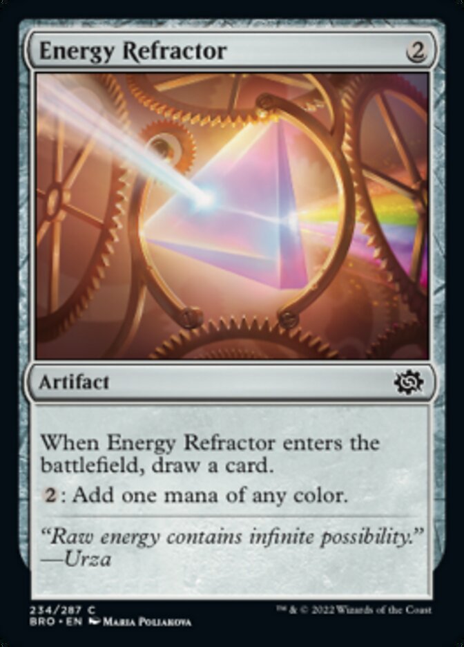 Energy Refractor [The Brothers' War] | Game Grid - Logan