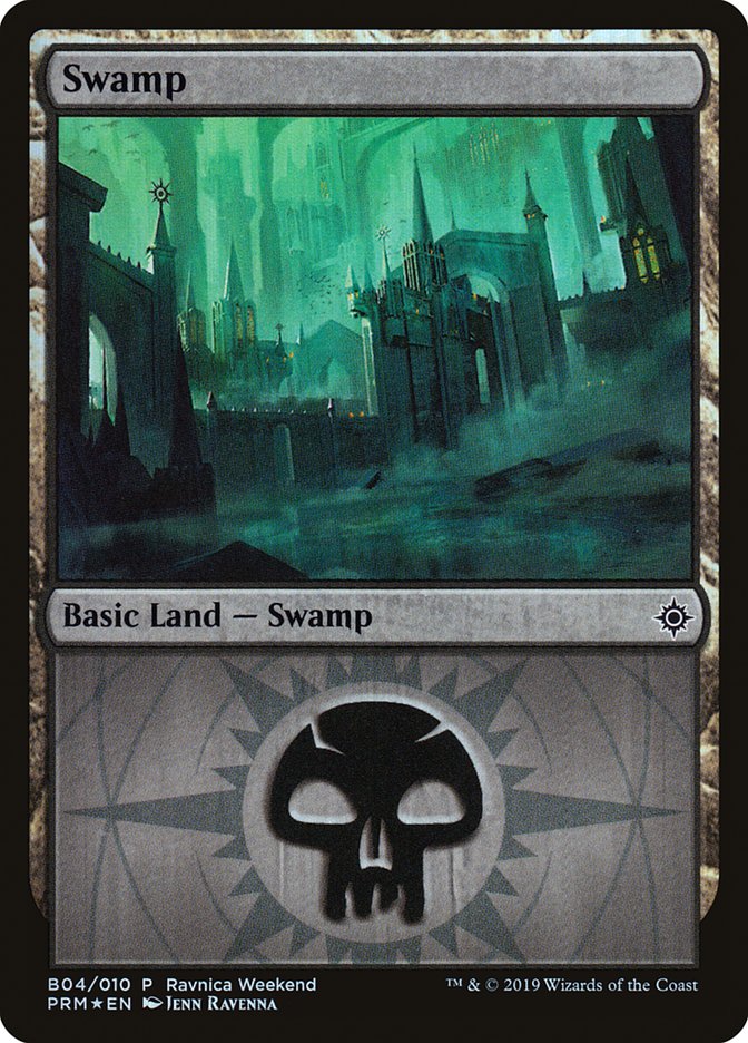 Swamp (B04) [Ravnica Allegiance Guild Kit] | Game Grid - Logan