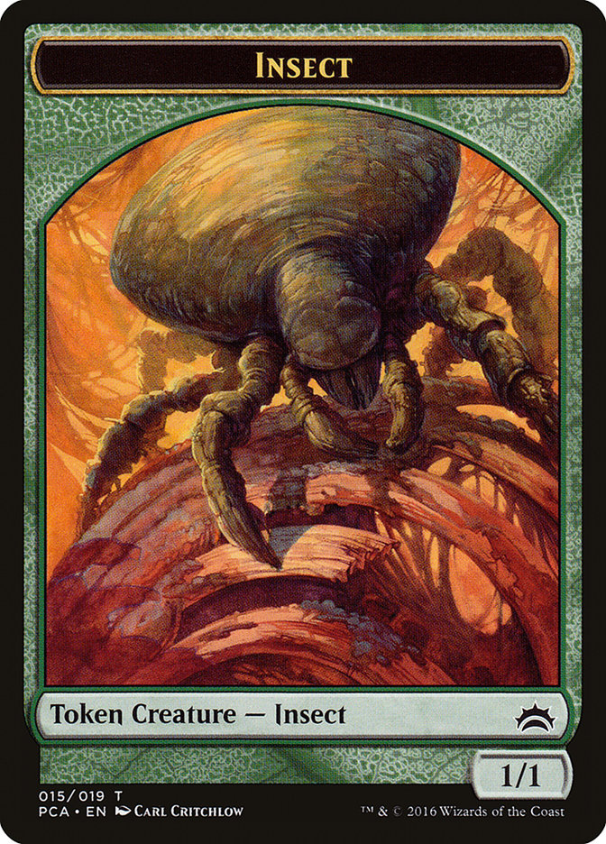 Goat // Insect Double-Sided Token [Planechase Anthology Tokens] | Game Grid - Logan
