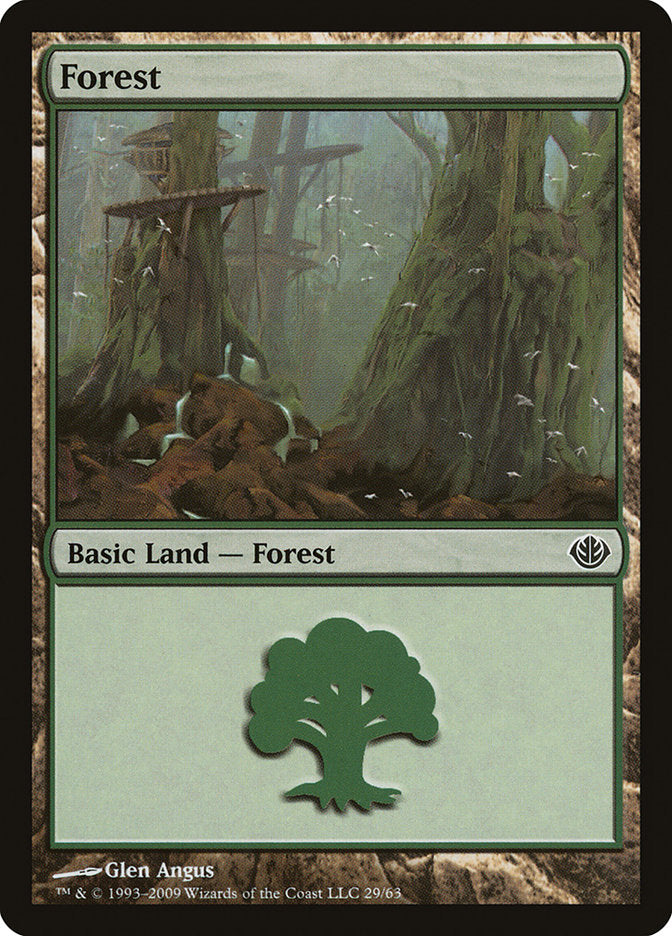 Forest (29) [Duel Decks: Garruk vs. Liliana] | Game Grid - Logan