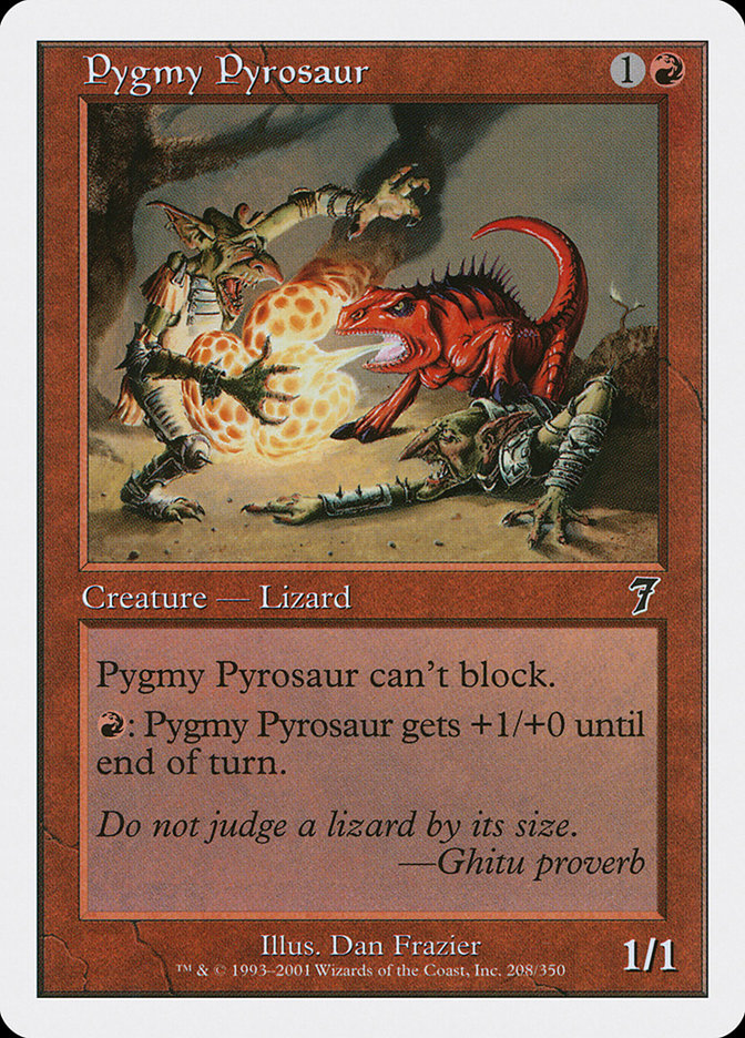 Pygmy Pyrosaur [Seventh Edition] | Game Grid - Logan