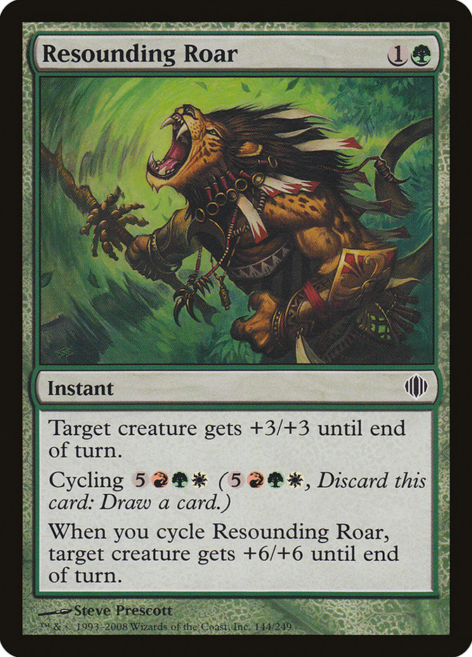 Resounding Roar [Shards of Alara] | Game Grid - Logan