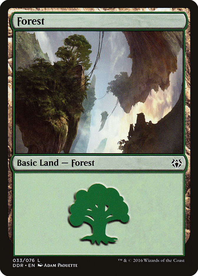 Forest (33) [Duel Decks: Nissa vs. Ob Nixilis] | Game Grid - Logan