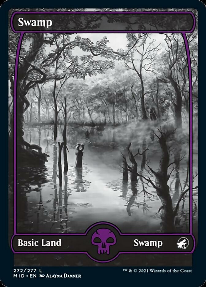 Swamp (272) [Innistrad: Midnight Hunt] | Game Grid - Logan