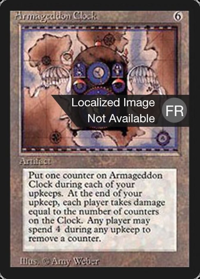 Armageddon Clock [Foreign Black Border] | Game Grid - Logan