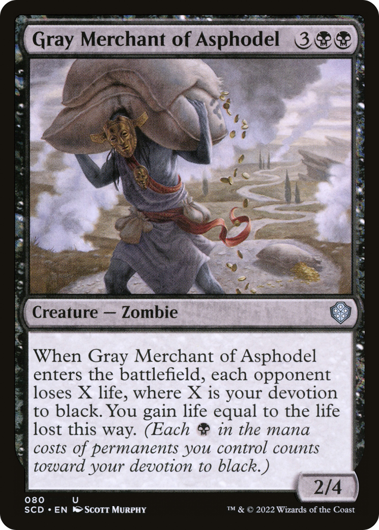 Gray Merchant of Asphodel [Starter Commander Decks] | Game Grid - Logan