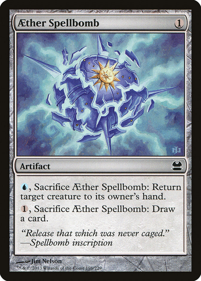 Aether Spellbomb [Modern Masters] | Game Grid - Logan