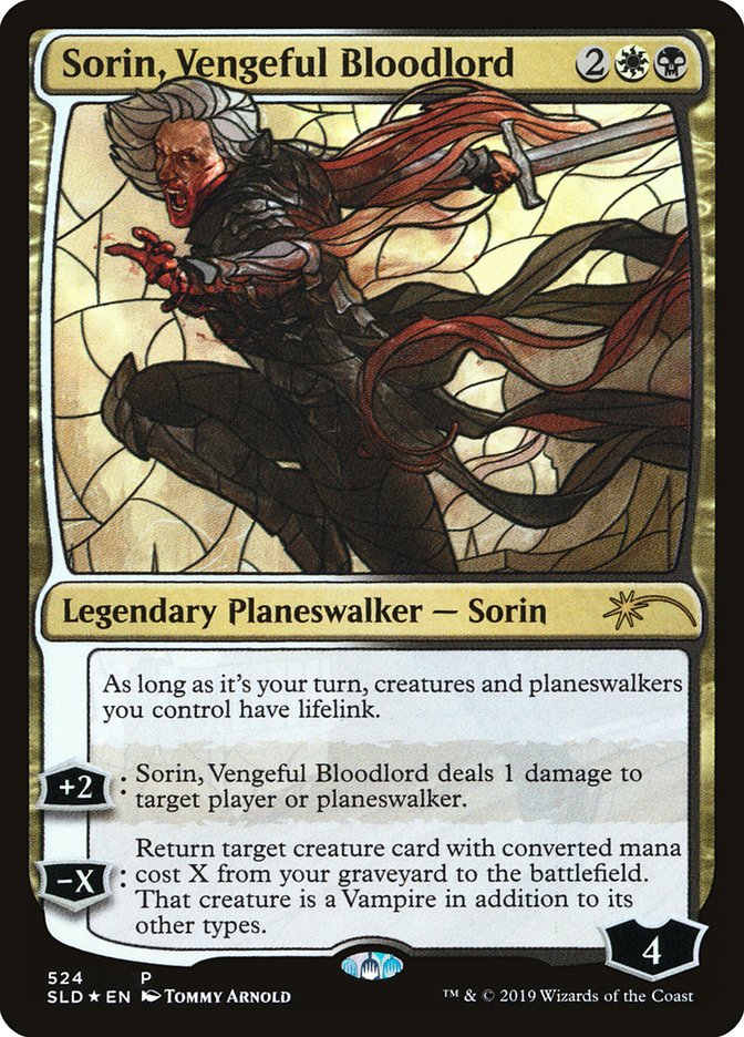 Sorin, Vengeful Bloodlord (Stained Glass) [Secret Lair Drop Promos] | Game Grid - Logan
