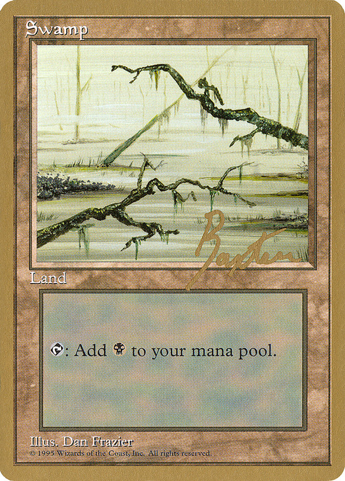 Swamp (gb371) (George Baxter) [Pro Tour Collector Set] | Game Grid - Logan