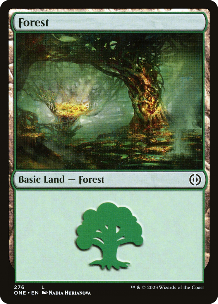 Forest (276) [Phyrexia: All Will Be One] | Game Grid - Logan