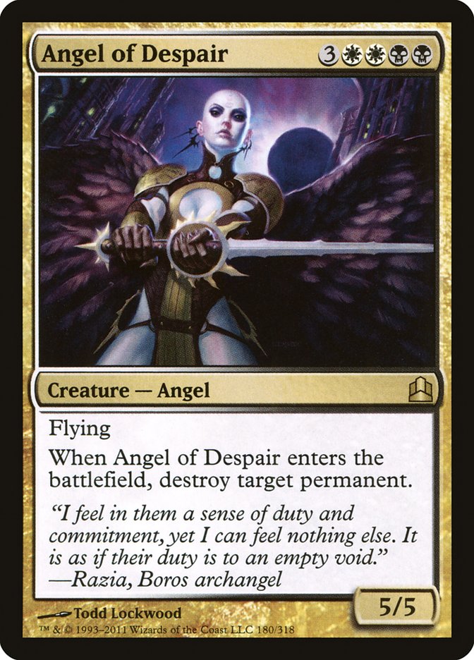 Angel of Despair [Commander 2011] | Game Grid - Logan