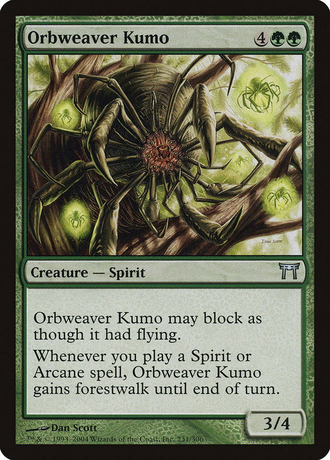 Orbweaver Kumo [Champions of Kamigawa] | Game Grid - Logan