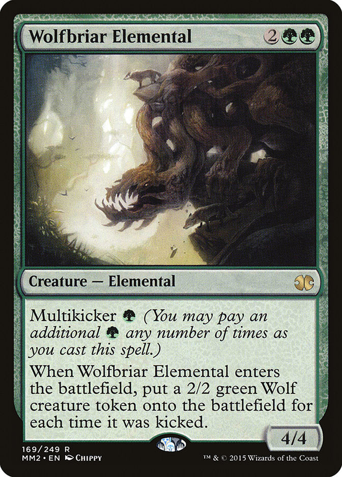 Wolfbriar Elemental [Modern Masters 2015] | Game Grid - Logan