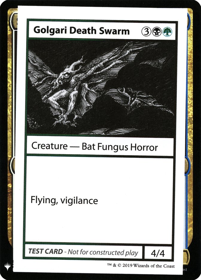 Golgari Death Swarm [Mystery Booster Playtest Cards] | Game Grid - Logan