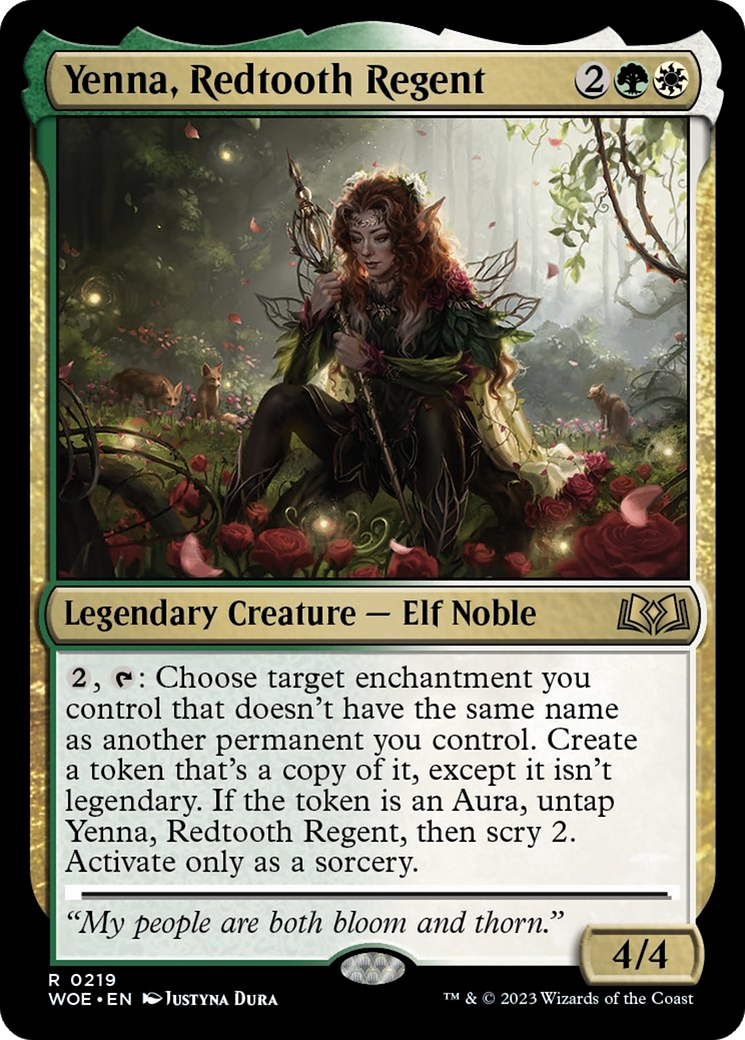 Yenna, Redtooth Regent [Wilds of Eldraine] | Game Grid - Logan