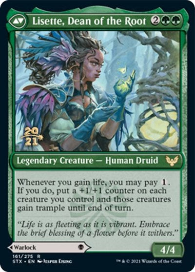 Valentin, Dean of the Vein // Lisette, Dean of the Root [Strixhaven: School of Mages Prerelease Promos] | Game Grid - Logan