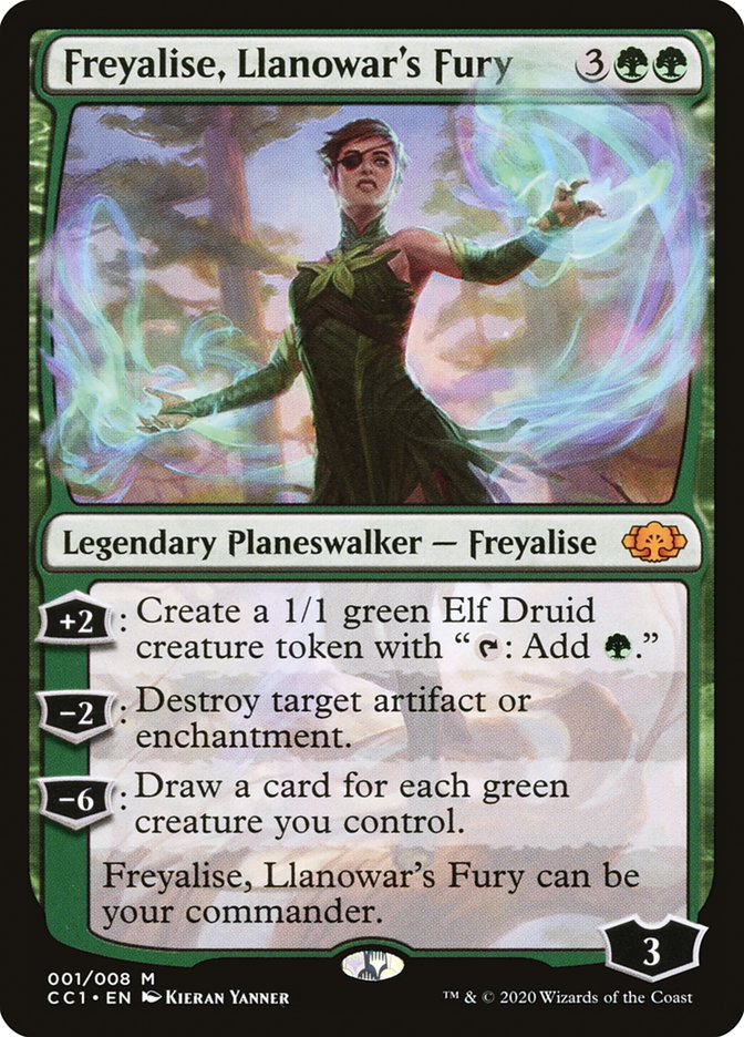 Freyalise, Llanowar's Fury [Commander Collection: Green] | Game Grid - Logan