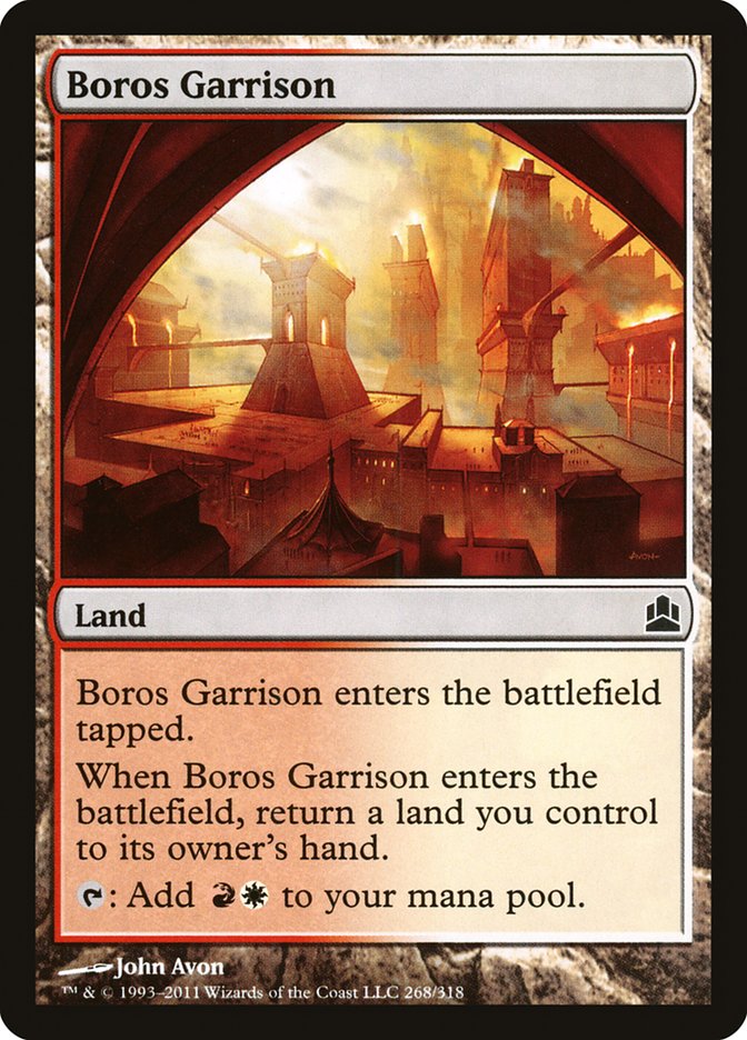 Boros Garrison [Commander 2011] | Game Grid - Logan