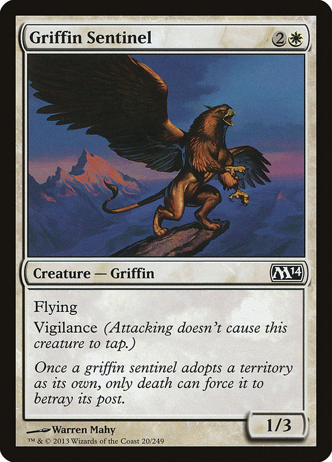 Griffin Sentinel [Magic 2014] | Game Grid - Logan