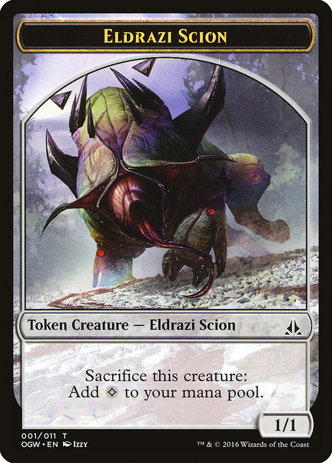 Eldrazi Scion Token (001/011) [Oath of the Gatewatch Tokens] | Game Grid - Logan