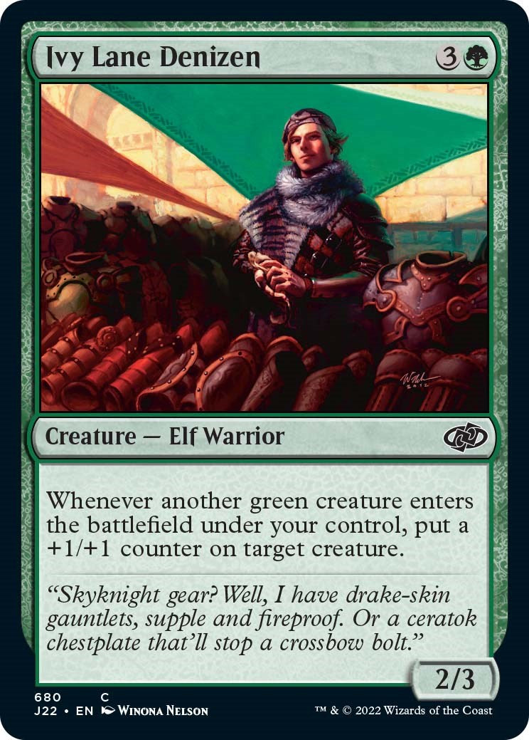 Ivy Lane Denizen [Jumpstart 2022] | Game Grid - Logan