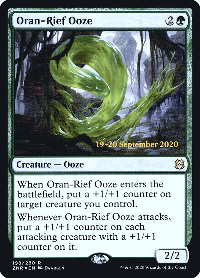 Oran-Rief Ooze [Zendikar Rising Prerelease Promos] | Game Grid - Logan