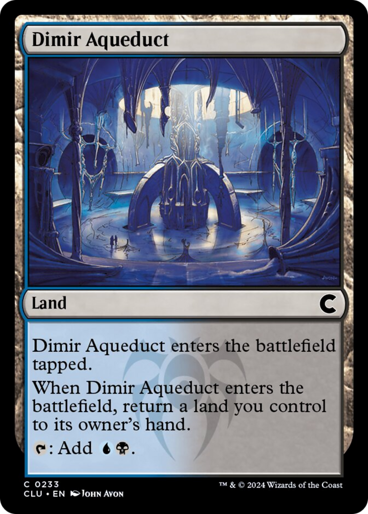 Dimir Aqueduct [Ravnica: Clue Edition] | Game Grid - Logan