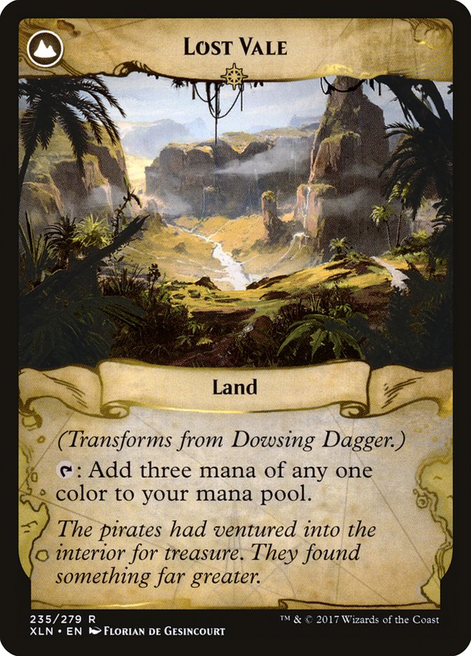 Dowsing Dagger // Lost Vale [Ixalan] | Game Grid - Logan