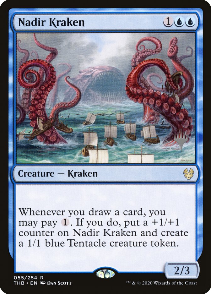 Nadir Kraken (Promo Pack) [Theros Beyond Death Promos] | Game Grid - Logan