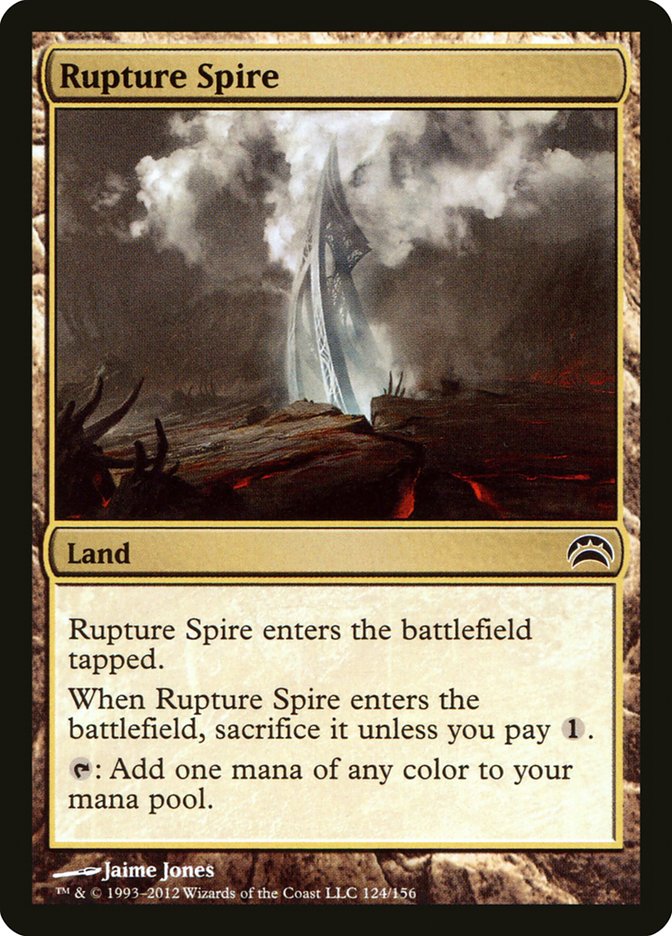 Rupture Spire [Planechase 2012] | Game Grid - Logan